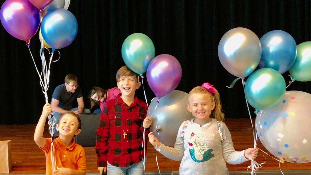 kids at Faith City Church in Cypress, Tx
